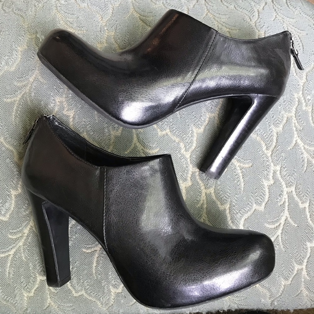 Franco Sarto Black Booties